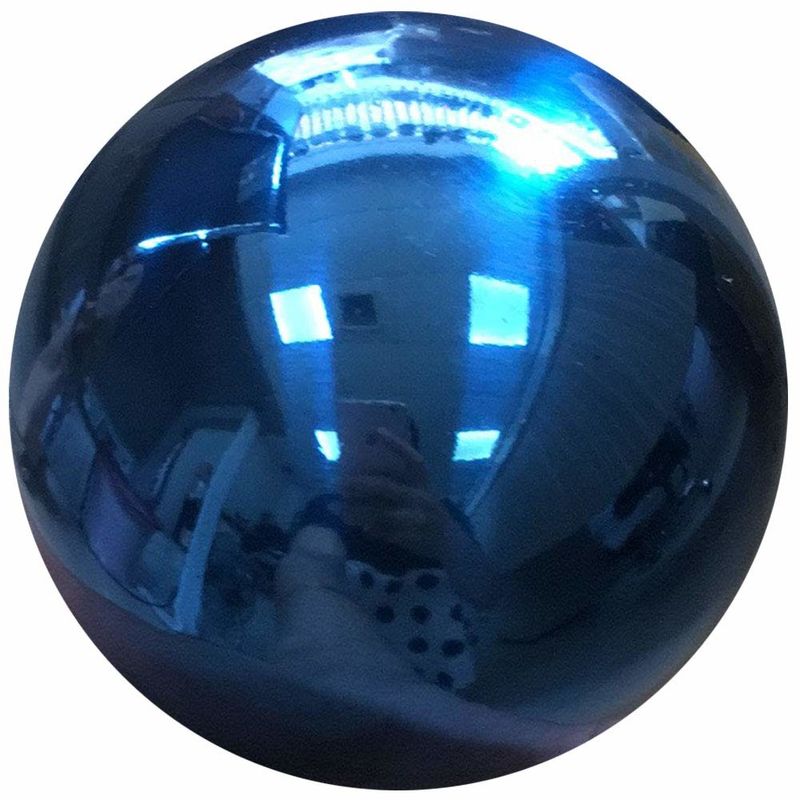 China Mirando la esfera de acero hueco del espejo, bola del hueco de los SS azul del arco iris de 10&quot; de los 250MM fábrica