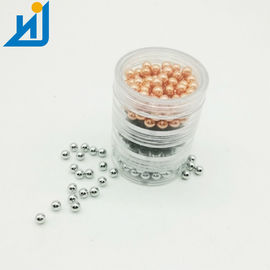 Plating Steel Balls For Ball Mill Nickel / Chrome Electric Plating Color Steel Balls 6MM