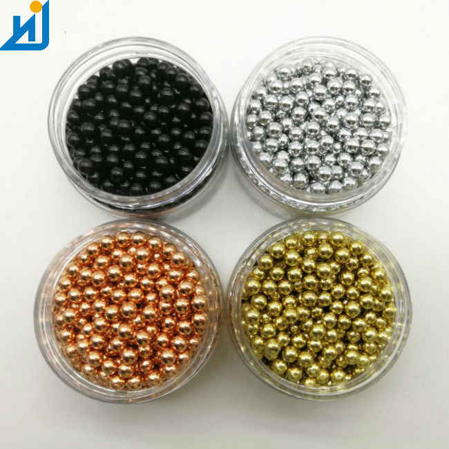 China Platear las bolas de acero para el molino de bola niquela/las bolas de acero del color eléctrico de la galjanoplastia de Chrome 6M M fábrica