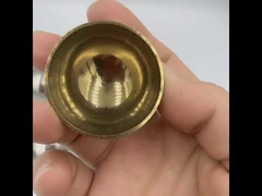 hemisferio de acero inoxidable